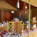 Stalletje op de Lukmanierpas met worst en kaas