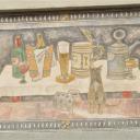 Beschildering van drank op hotel de "Weisser Adler"